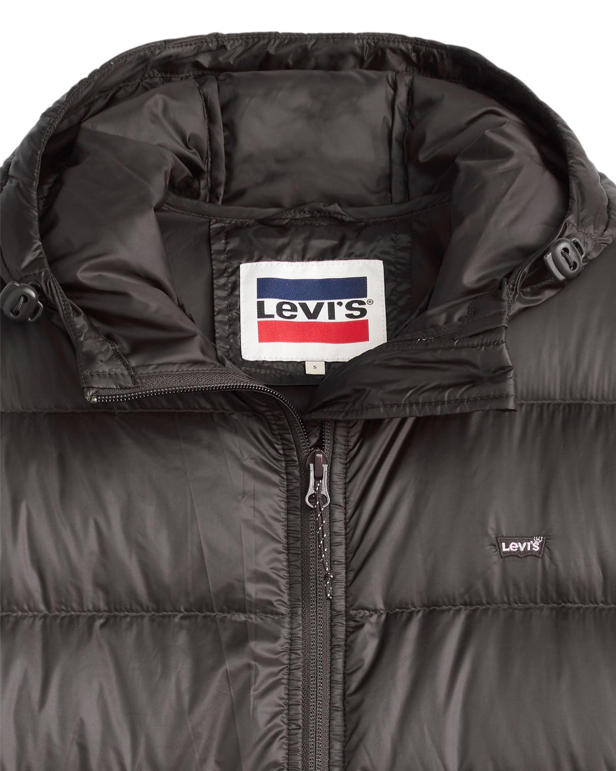 Levi's Polly Midi Buffer Chaqueta, Caviar, L para Mujer