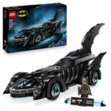 LEGO DC Batman Batmóvil de Batman Forever - Coche de Superhéroe de Juguete y Minifigura - Habitáculo Que se Abre e Interior Detallado - Regalo para Niños y Chicos de 12+ Años 76304