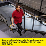 Kärcher Aspirador en seco T 7/1 Classic, depósito: 7 l, Potencia: 850 W, Nivel de presión acústica: 62 dB(A), Peso: 3,5 kg, Cable: 7,5 m, Cesta de Filtro Permanente