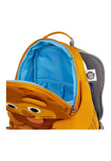 Affenzahn Gran Amigo Mochila, León-Amarillo, Talla única Unisex niños