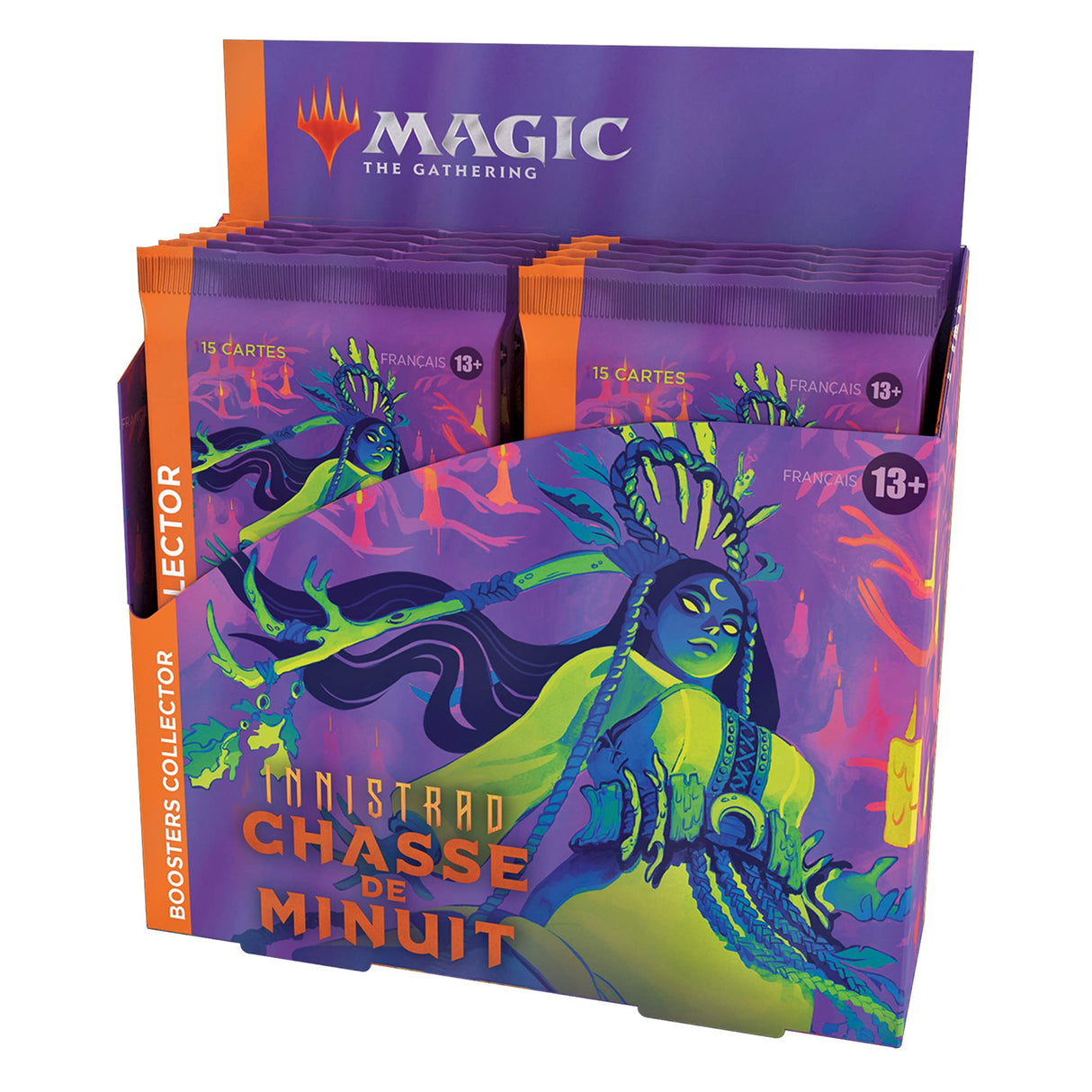 Magic The Gathering- Magic Adunanza Caja de expansión Innistrad: Caza de Minuit, 12 boosters (Wizards of The Coast D04621010)