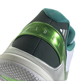 adidas Hombre Crazyquick Lightstrike Padel Shoes, Cloud White/Aurora Ivy/Lime Burst, 43 1/3 EU