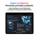 Apple iPad Air de 11 Pulgada con Chip M3 diseñado para Apple Intelligence, Pantalla Liquid Retina, 256 GB, cámara Frontal/Trasera de 12 Mpx, Wi-Fi 6E, Touch ID — Gris Espacial