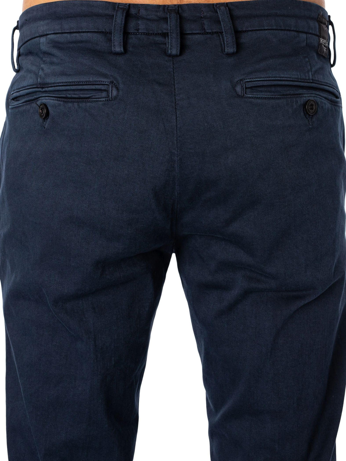 Replay Zeumar Hyperchino Color Xlite Pantalón, 010 Blue, 31W x 30L para Hombre