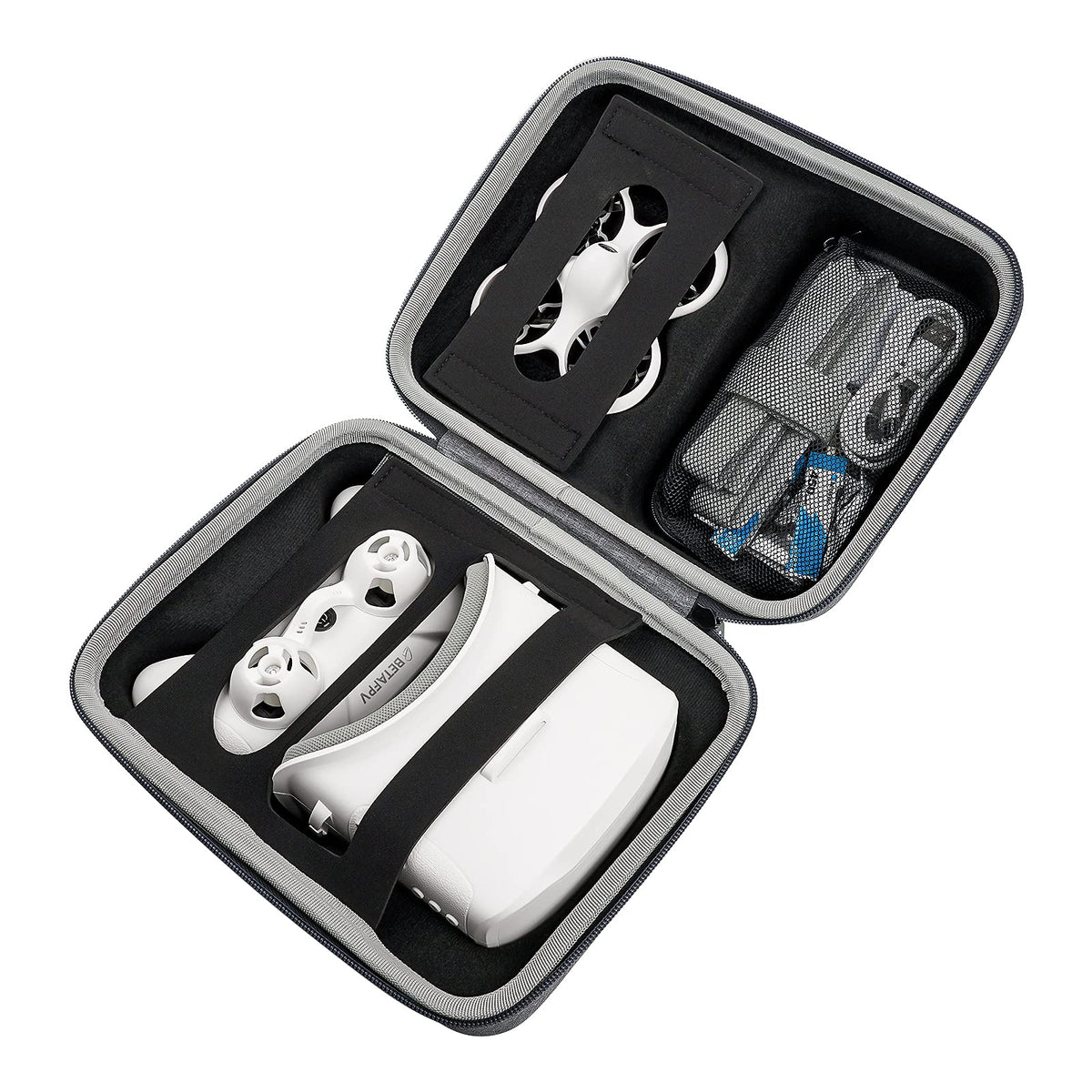 BETAFPV Kit de Drone Cetus Pro FPV RTF Avec Maintien D'altitude Autoprotection Atterrissage D'urgence 3 Modes de Vol Fonction Tortue Drone Prêt à Voler pour Débutants Adolescents, Télécommande