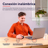 Trust Verto 60 Pack - 60x Ratón Vertical Inalámbrico, Ratón Ergonómico, 800/1200/1600 dpi, 2.4GHz, Microrreceptor USB, para PC, Ordenador, Laptop, Desktop, Mac, Pilas Incluidas - Negro