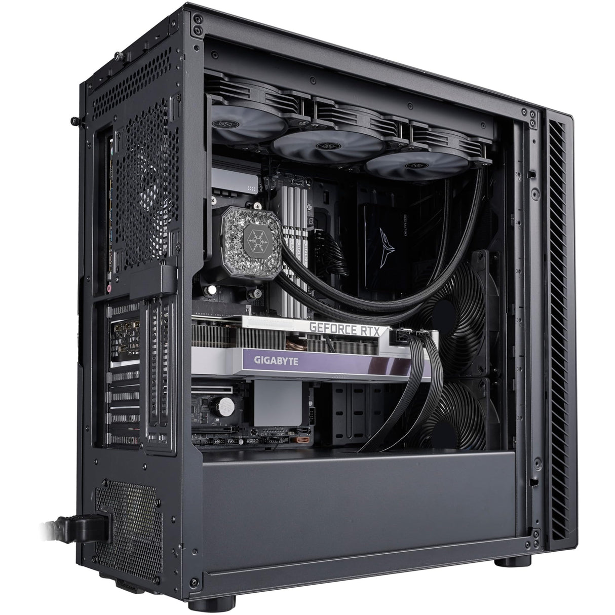 SilverStone Technology Seta Q1, Carcasa Torre Mediana silenciosa e insonorizada, SST-SEQ1B