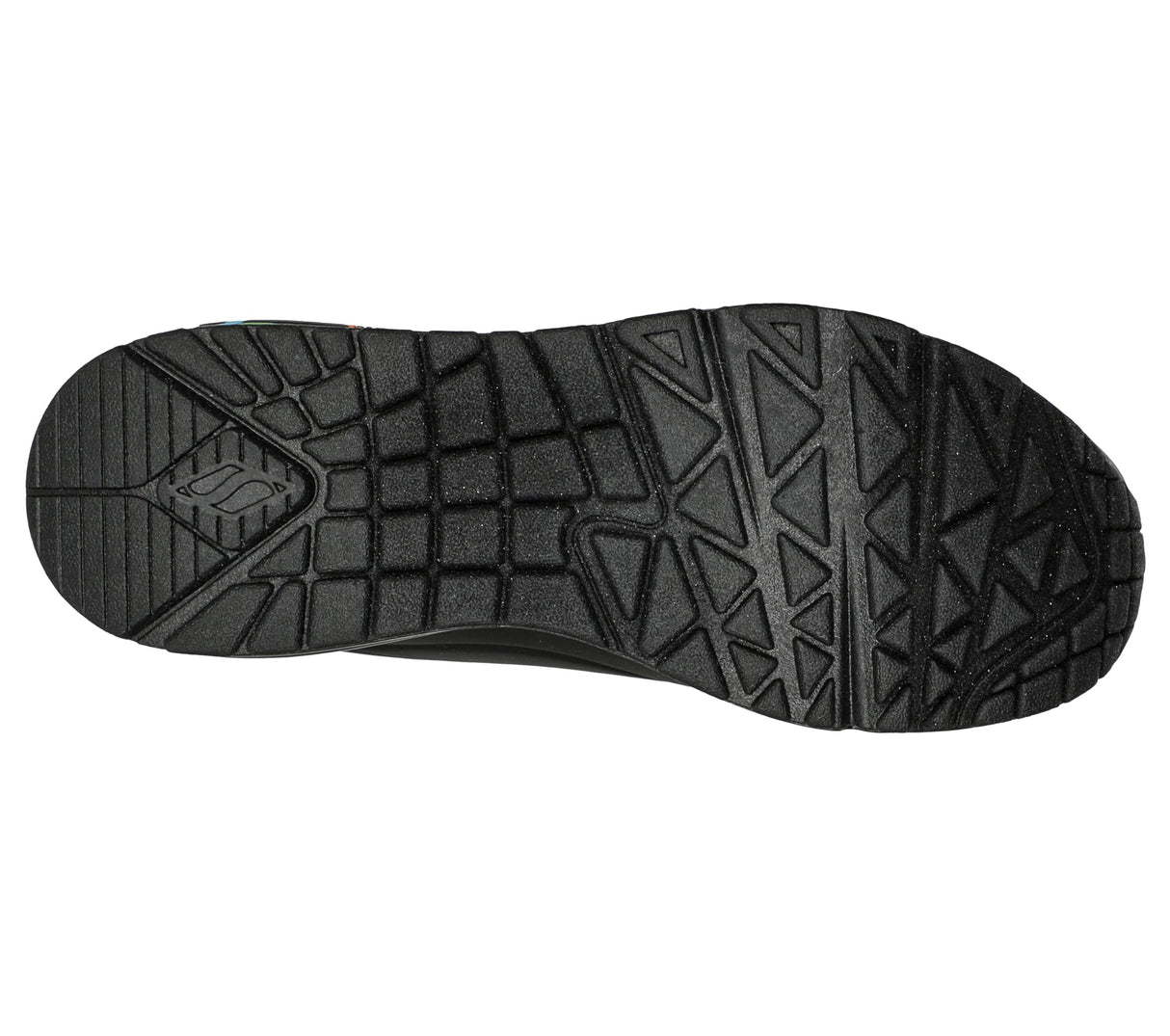 Skechers Uno Highlight Love, Zapatillas Mujer, Black/Multi, 36 EU