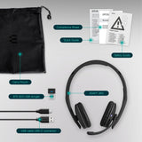 Adapt 260 WIRELLES BT BINAURAL USB SENNHEISER Multicolour