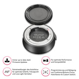 Samyang AF 85 mm F1.4 F + estación de Lente para Nikon F – 85 mm de Distancia Focal Fija, Enfoque automático, Objetivo Completo para Nikon sin Espejo y réflex DSLR de Formato Completo y cámaras APS-C