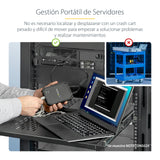 StarTech.com Adaptador USB de Crash Cart - Vídeo y Transferencia de archivos - Adaptador de Crash Cart para Ordenador Portátil - Adaptador KVM de Crash Cart para Sala de Servidores (NOTECONS02)