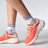 Salomon ALPHAGLIDE, Zapatos de senderismo para Mujer, Emberglow White Rouge Red, 40 EU