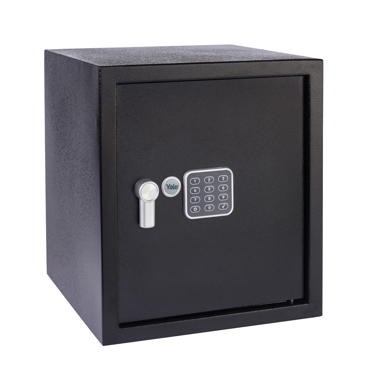 Yale YSV/390/DB2 Caja Fuerte de Mueble Serie Value Grande Negra, Acceso con Pin Digital, Cerradura Electrónica con Apertura Manual