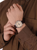 Citizen Reloj Cronógrafo para Hombres de Eco-Drive con Correa en Cuero