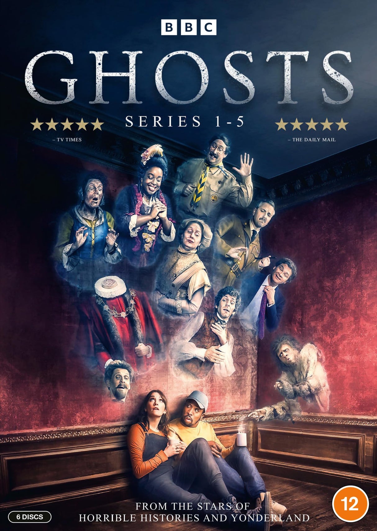 Ghosts: Series 1-5 [DVD]