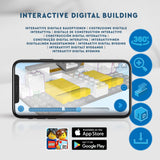 LEGO City Grúa de Obra Móvil Amarilla de Juguete de Construcción, Regalo para Niños y Niñas de 9 Años o Más, Juego Creativo con Vehículos, 4 Minifiguras de Obreros para el Juego de rol 60409