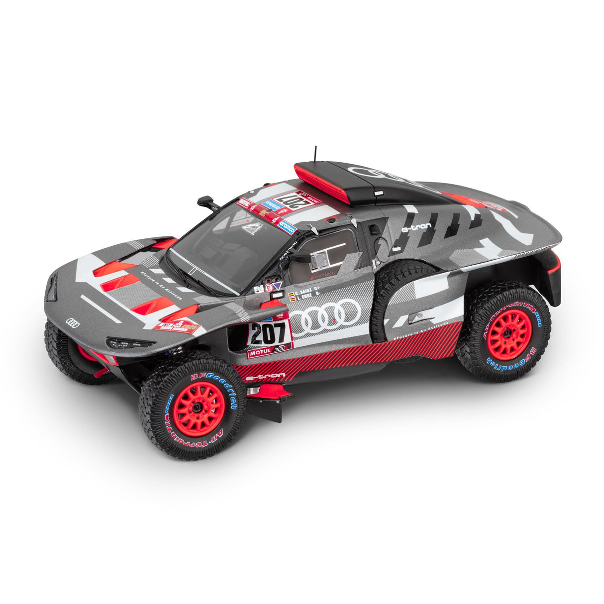 Audi 5022200633 - Modelo de Coche en Miniatura RS Q e-Tron E2 Rally Dakar 2023, Sainz/Cruz