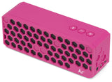 KitSound Hive - Altavoz Bluetooth (inalámbrico, estéreo) rosa