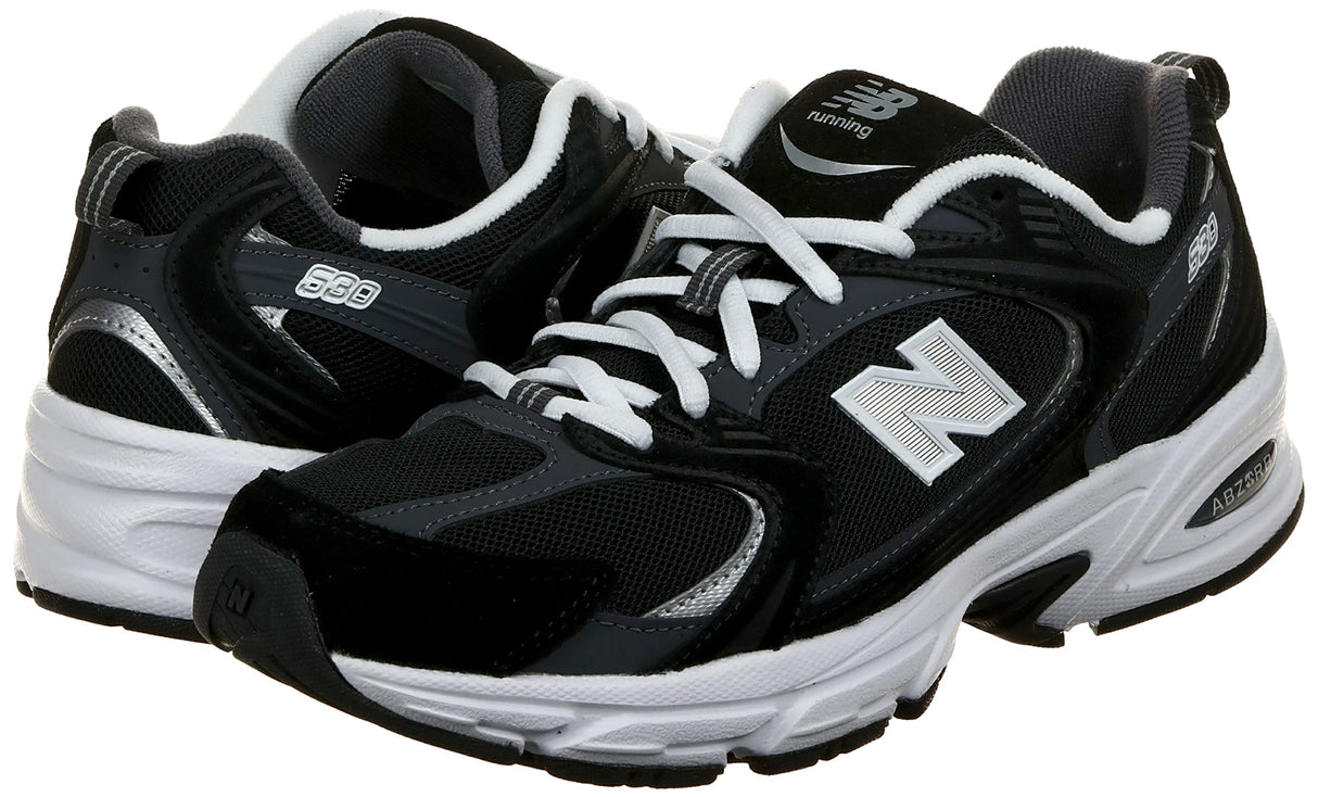 New Balance 530, Sneaker Hombre, Negro (001), 43 EU