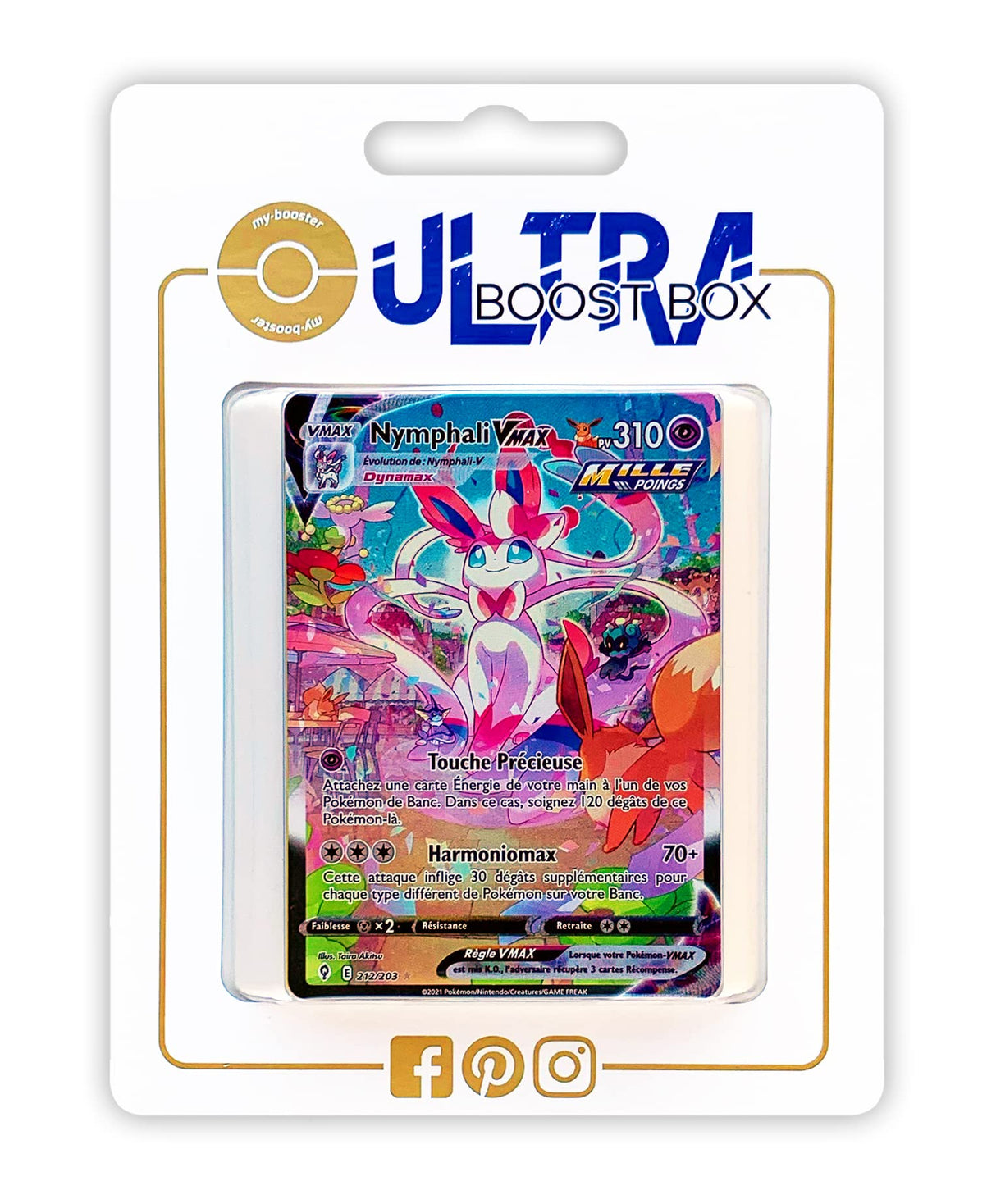 my-booster-SWSH07-FR-212 Company Cartas Pokémon (SWSH07-FR-212)