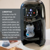 Nuvita 1180 Lattespresso - Preparador instantáneo de leche en polvo, dosificación precisa, calentamiento y mezcla, 4 temperaturas seleccionables, compatible con la mayoría de marcas de leche en polvo