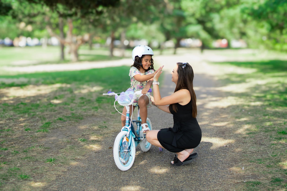 Huffy Disney Frozen Bicicleta para niños, Azul, S