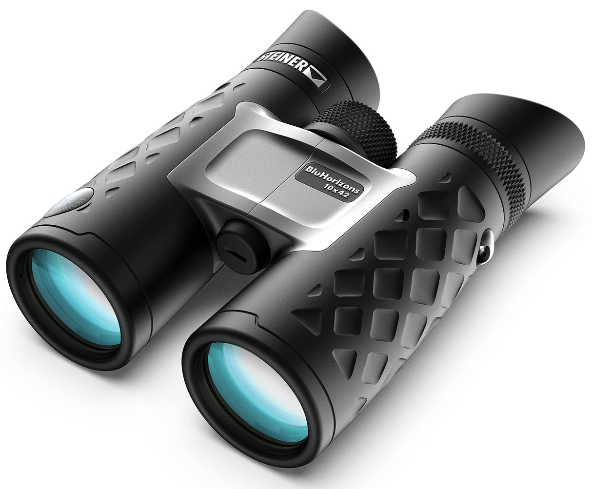 Steiner BluHorizons - Prismáticos con tecnología única de Lentes, protección Ocular, compactos, Ligeros, Ideales para Actividades al Aire Libre y Eventos Deportivos, 10 x 42