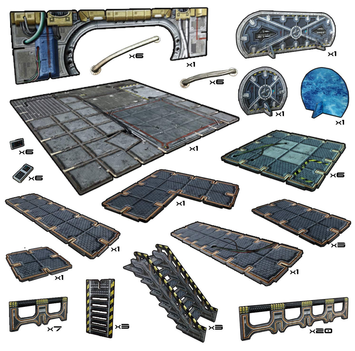 Battle Systems- Battle Accesorios, Multicolor (BSTSFC001)