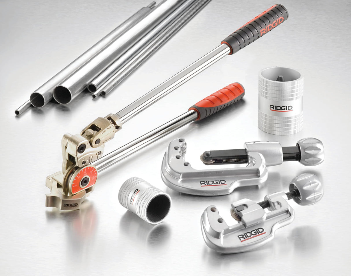 RIDGID 38063 Modelo 612M Dobladora de tubos para servicio pesado, Dobladora de tubos de 12 mm