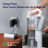LEVOIT Aspiradora sin Cable, 4 en 1 Aspirador Escoba con Tecnología Antienredos, 3 Modos y hasta 50Min, 99,9% de Filtración, Ligero y Luz LED, Potente para Pelo de Mascotas, Polvo, Suelos Duros