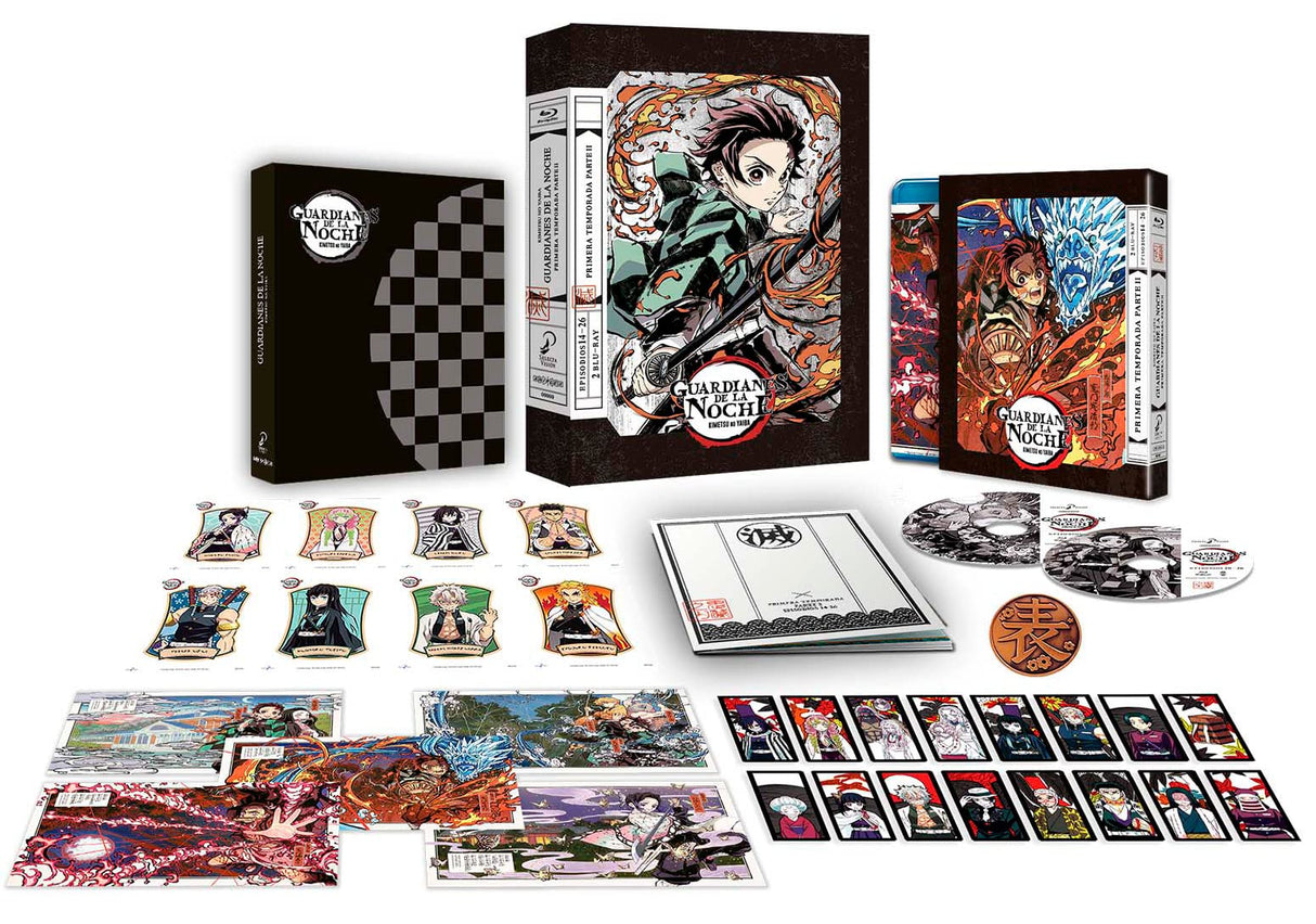 Guardianes de la Noche - Primera Temporada Parte 2 (Edición Coleccionista) [Blu-ray]