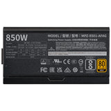 Cooler Master V850 Gold i Multi PSU, Enchufe EU – 850W, 80 PLUS Gold, Totalmente Modular, Semi Digital, Soporte ATX 3.0, Ventilador FDB 135mm, Modo Smart Thermal Control, MasterPlus+, 10 Años Garantía
