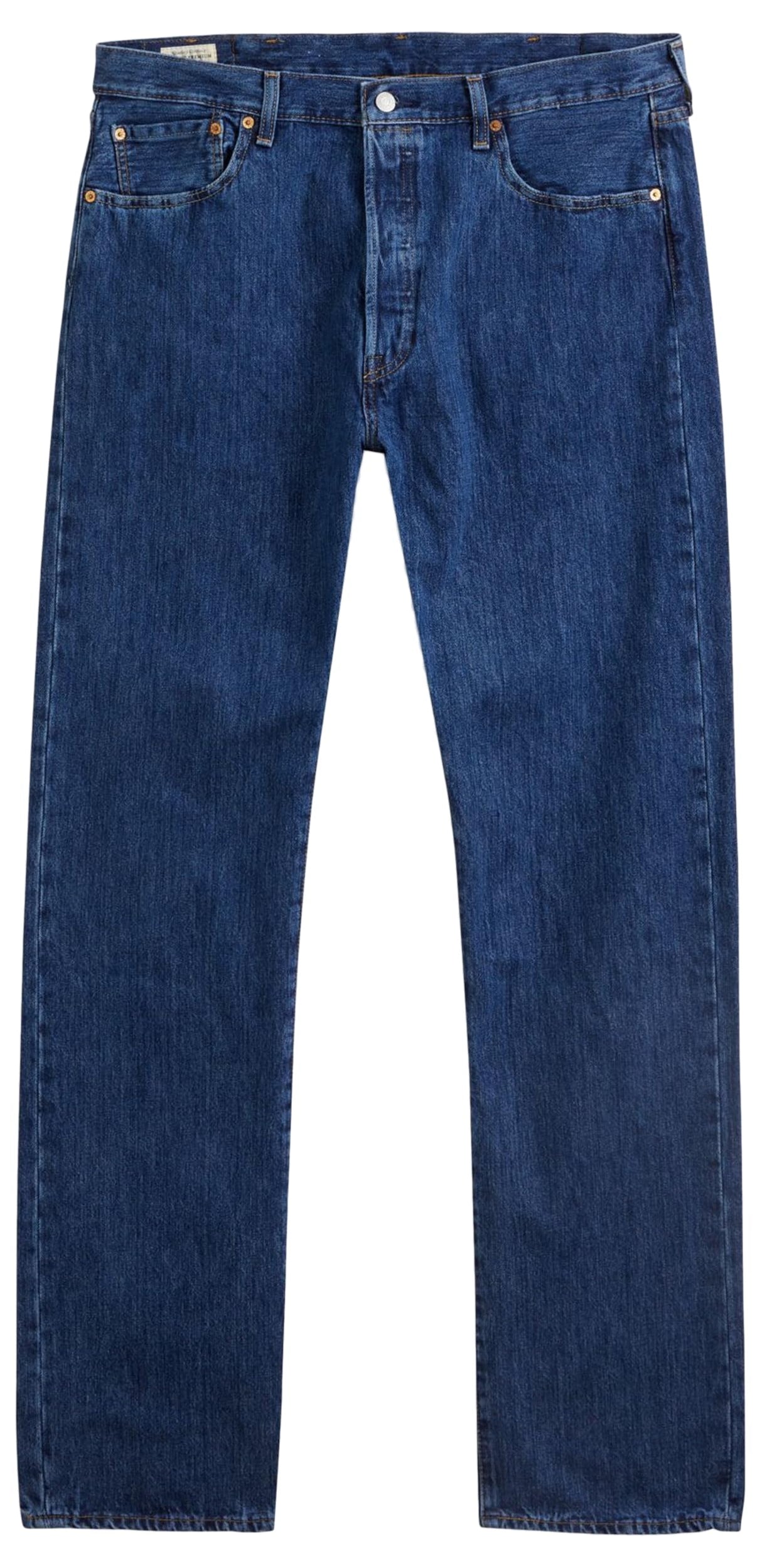 Levi's 501 Original Fit Big & Tall Vaqueros, Medium Indigo Worn, 46W / 32L para Hombre