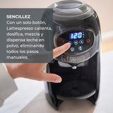 Nuvita 1180 Lattespresso - Preparador instantáneo de leche en polvo, dosificación precisa, calentamiento y mezcla, 4 temperaturas seleccionables, compatible con la mayoría de marcas de leche en polvo