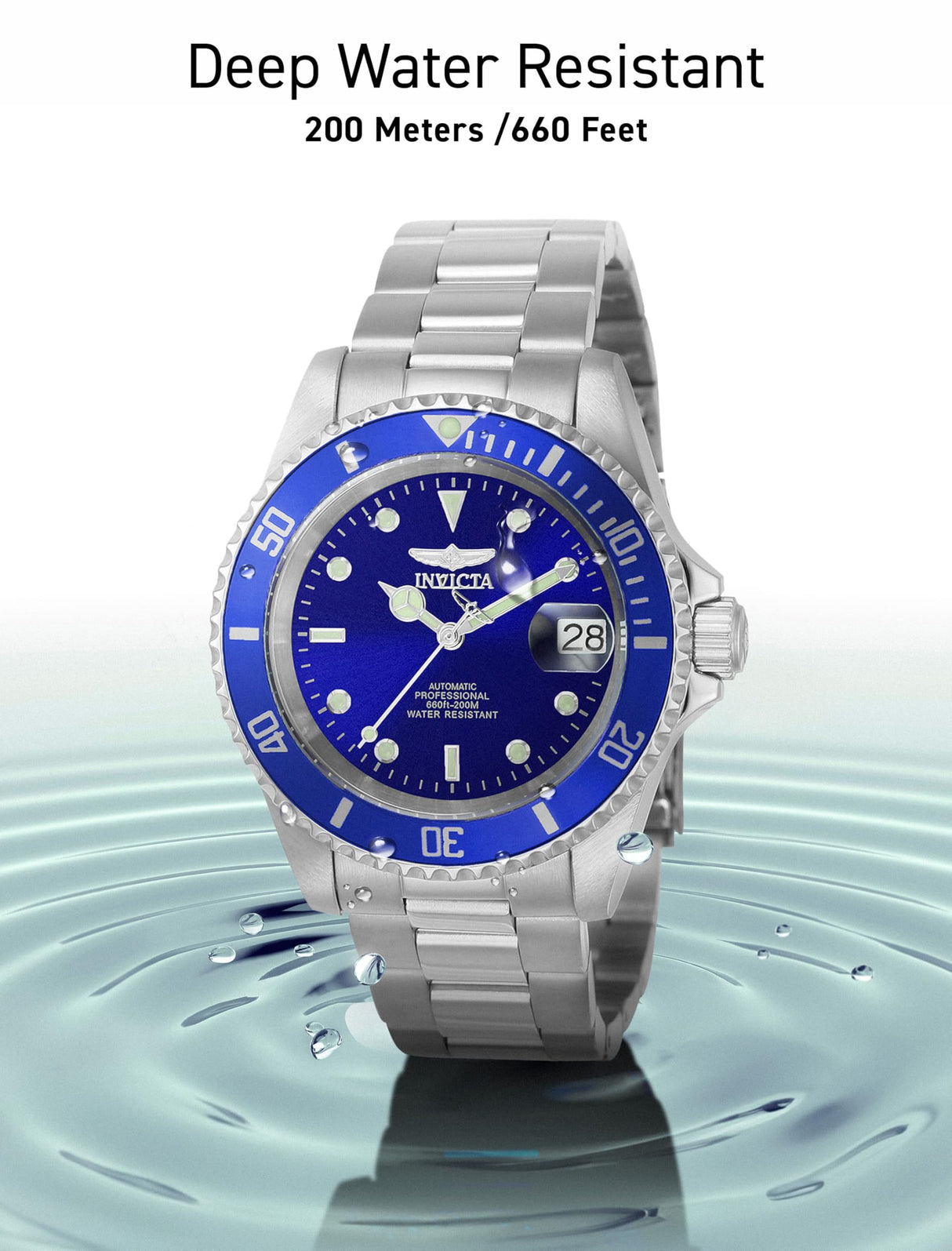 Invicta Pro Diver Reloj Automático para Hombre de acero inoxidable - 40mm