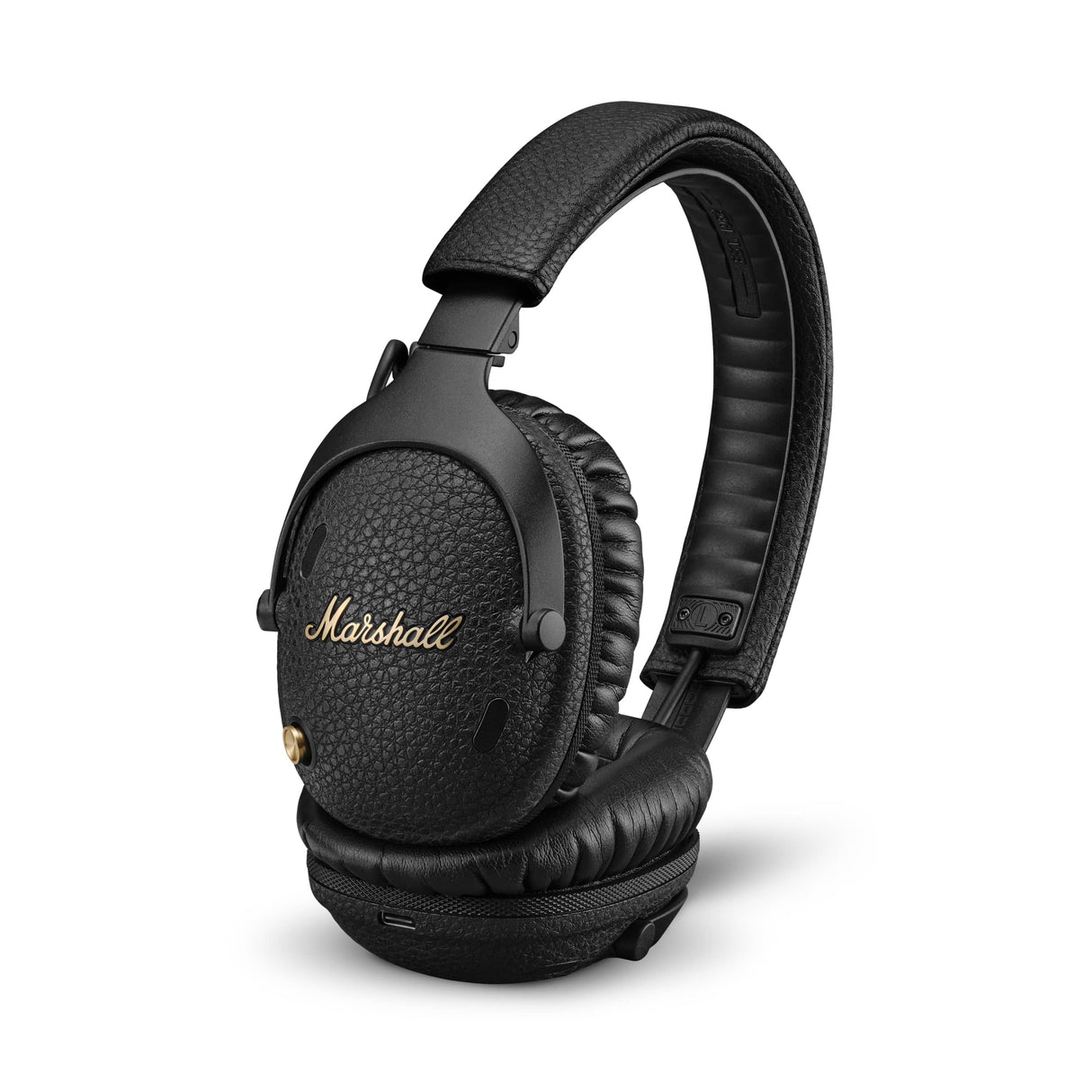 Marshall Monitor III ANC Auriculares con Cancelación Activa de Ruido, Inalámbricos Bluetooth, 70 Horas de Reproducción - Negro