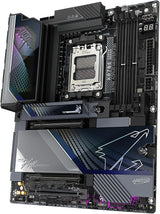 GIGABYTE X870E AORUS Master X3D Motherboard - Supports AMD Ryzen 9000 Processors, 18+2+2 Phase Digital VRM, up to 9000MHz DDR5 (O.C.), 2xPCIe 5.0 + 3xPCIe 4.0, Wi-Fi 7, 10GbE LAN, USB 4
