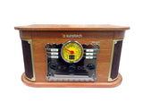 Sunstech PXRC52CDWD - Giradiscos de madera, color madera