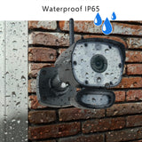 ELRO CZ60RIPS Color Night Vision 1080P HD Surveillance Camera Pantalla de 9" y aplicación, 2-Teiliges Set