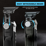 Wahl Pro Series High Visibility Trimmer, Cuchilla de Corte Cercano, Ion-Litio, Cortabarba totalmente lavable, Kit de Aseo, Cabezales Intercambiables, Profesional, Sin Cable, Corte Cercano