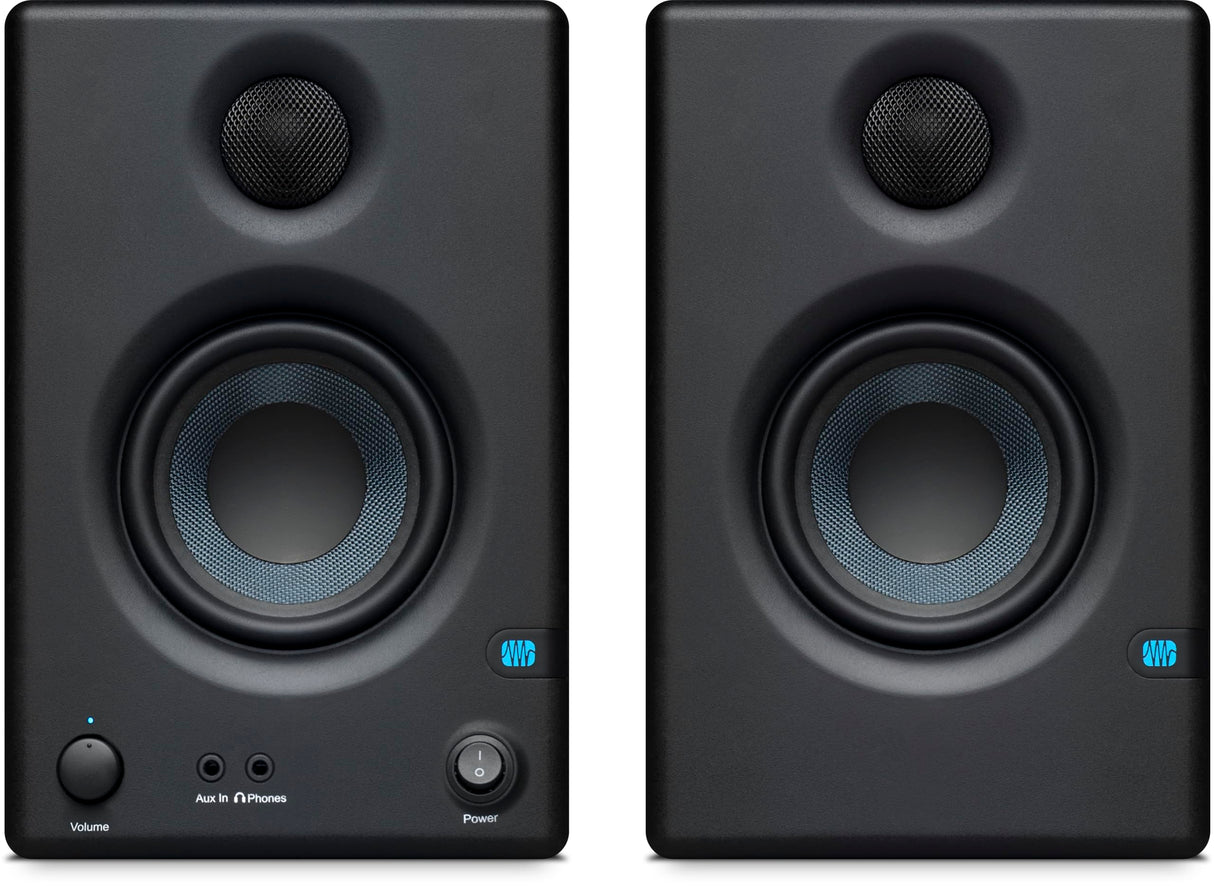 PreSonus AudioBox 96 Studio Ultimate, Paquete de Interfaz de Audio para Grabación y Producción, con Micrófono, Auriculares, Monitor de Estudio Eris E3.5 y Software, Edición 25º Aniversario