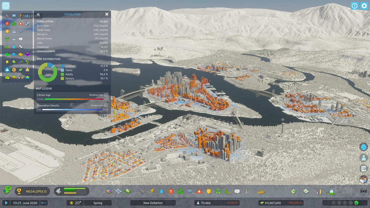 Cities Skylines 2 Edición Premium Videojuego para PC