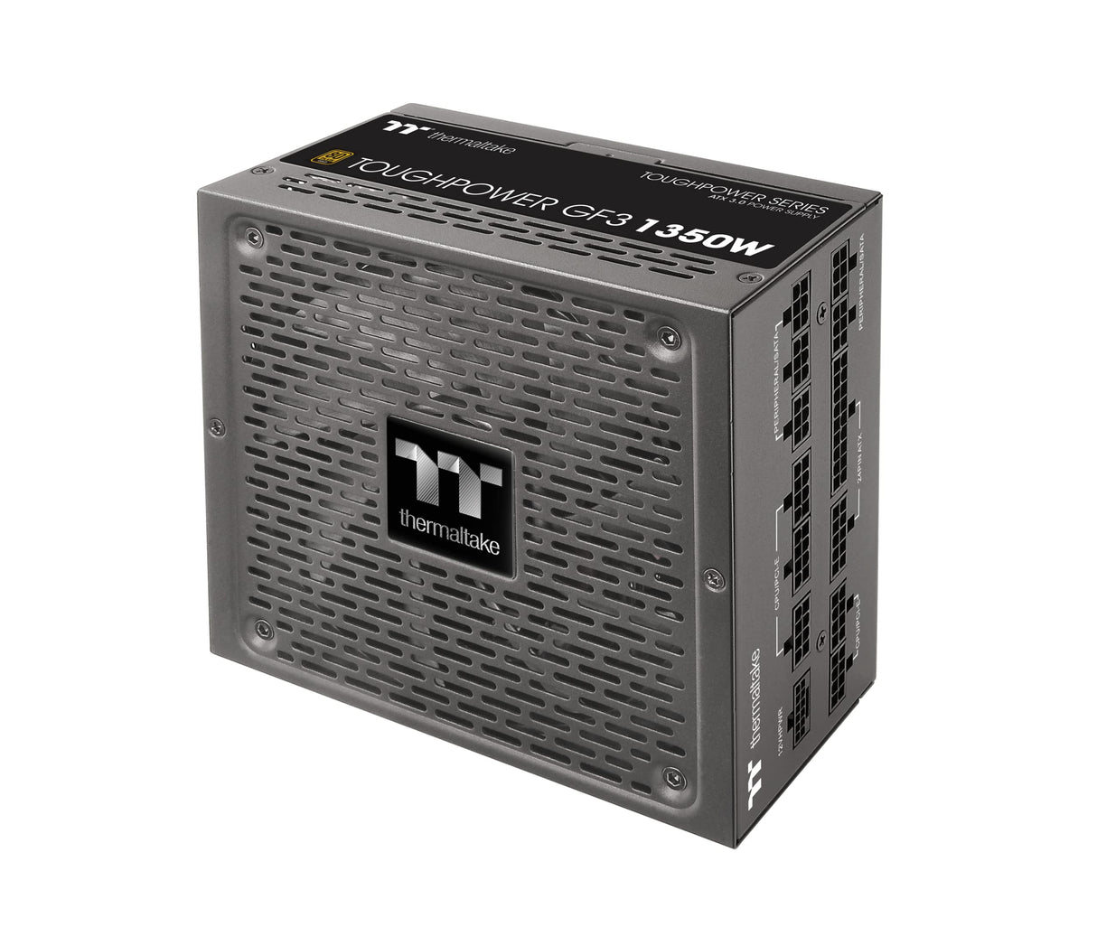 Thermaltake Toughpower GF 3 1350W | PC ATX 3.0 Power Supply | PCIe Gen 5.0 | 80-Plus-Gold | Fully Modular | Quiet 140 Fan | EU Certified | Black