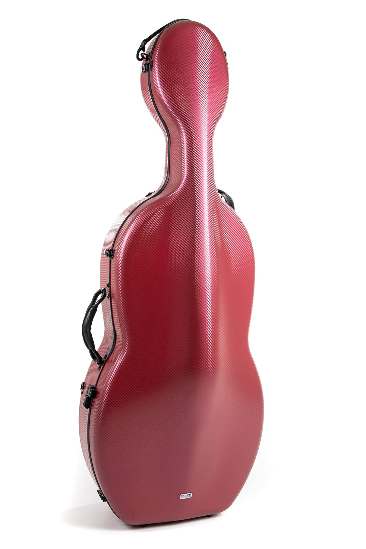 Gewa PS353127 Estuche Cello Policarbonato 4.6, 4/4 Rojo Rolly