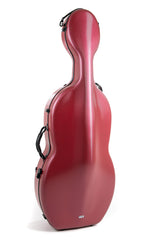 Gewa PS353127 Estuche Cello Policarbonato 4.6, 4/4 Rojo Rolly