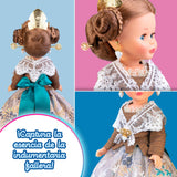 Nancy Colección Fallera Edición 2025, Muñeca de 42 cm, con Auténtico Traje Regional de la Comunidad Valenciana, Diseño y Accesorios hechos en Honor a las Fallas, Certificado Oficial, Famosa (NAL12000)