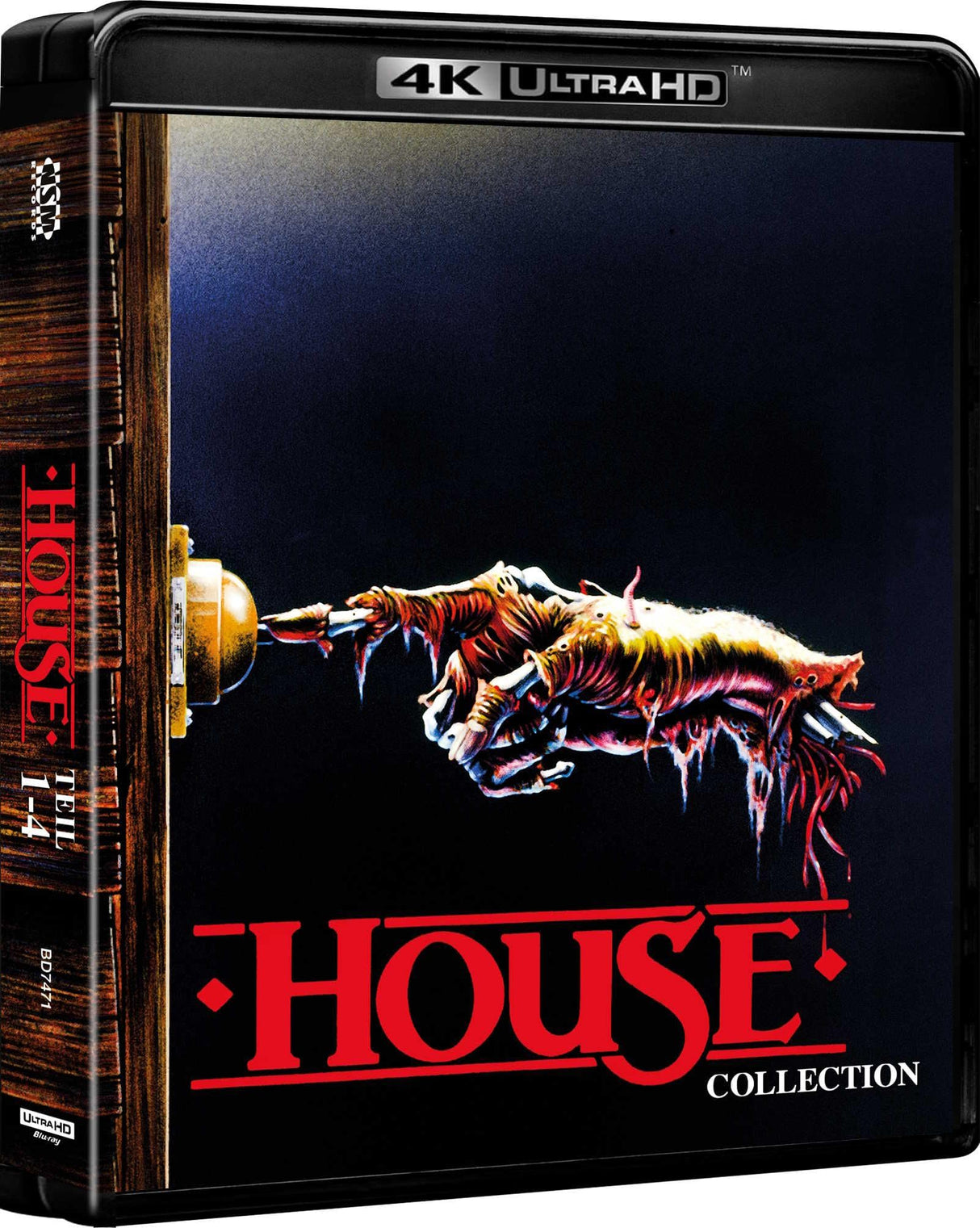 House Collection - Teil 1-4 (Uncut) (4K UHD) (Blu-ray) [Blu-ray]