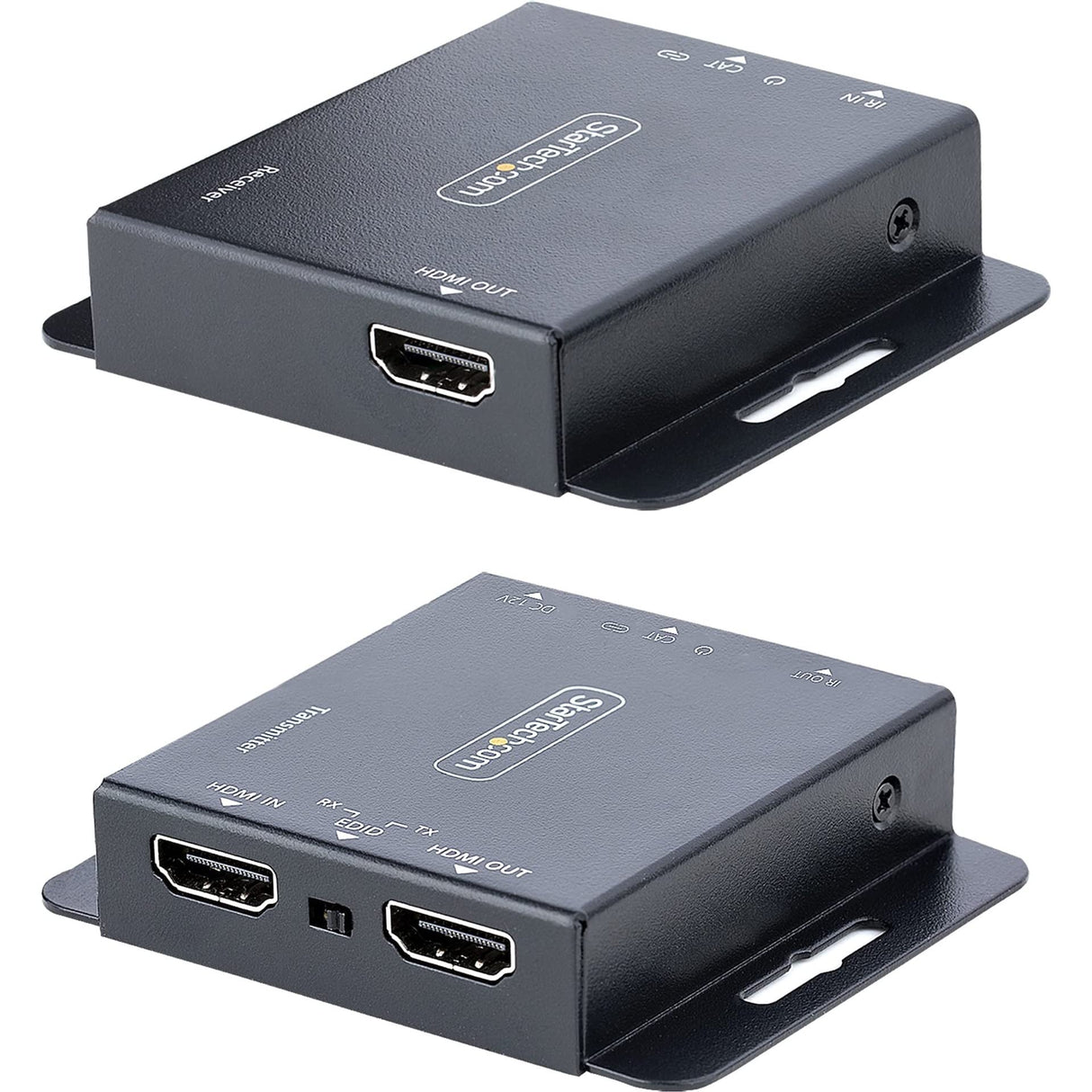 StarTech.com Extensor HDMI por CAT5/CAT6, 4K de 30Hz para 39m o 1080p para 70m, Alargador HDMI, Juego Transmisor y Receptor PoC HDMI, Infrarrojos - para Vídeo Local (EXTEND-HDMI-4K40C6P1)