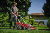 Einhell Cortacésped a batería RASARRO 36/38 Kit Power X-Change (36 V, 38 cm ancho de corte, 450 m², Brushless, función de mulching, 45L bolsa recolectora, con 2x 4,0 Ah baterías y Twincharger)