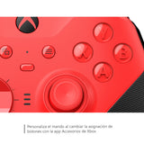 Xbox Wireless Controller Elite Series 2 Red Series X|S, One, Windows 10/11, iOS y Android